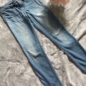 Hollister Blue Skinny Jeans Classic Denim Style